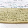 Safavieh Montauk Ivory Contemporary Rug - Round 6'