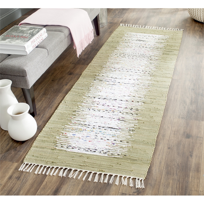 Safavieh Montauk Ivory Contemporary Rug - Runner 2'3