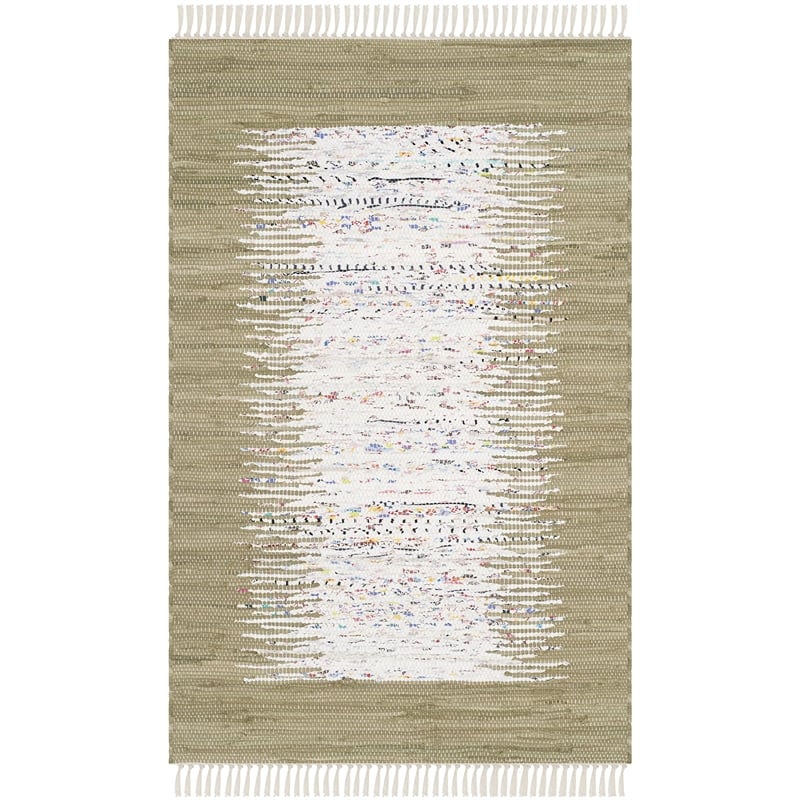 Safavieh Montauk Ivory Contemporary Rug - Runner 2'6