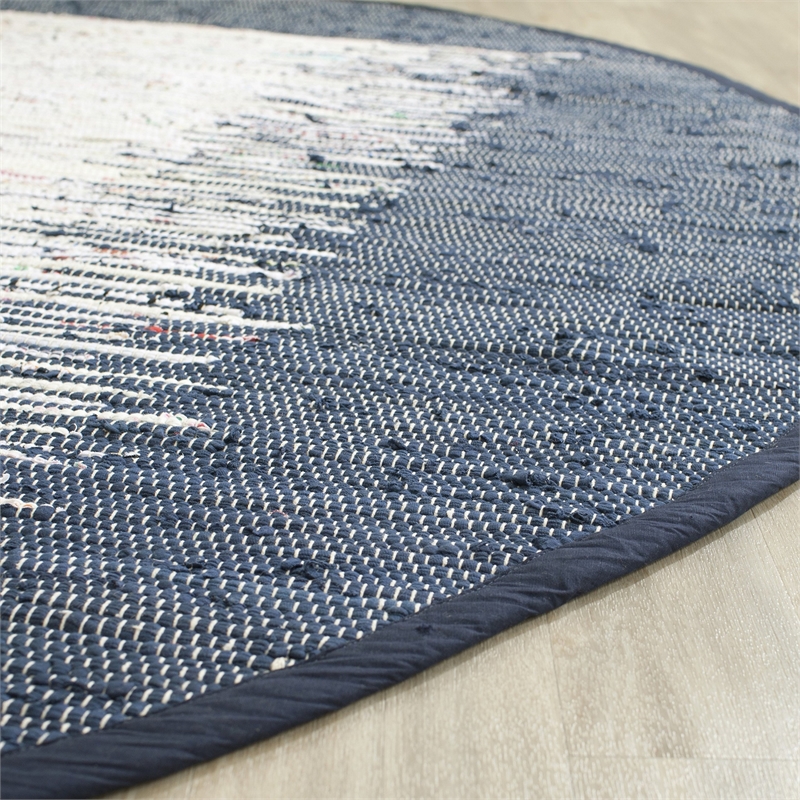 Safavieh Montauk Ivory Contemporary Rug - Round 6'