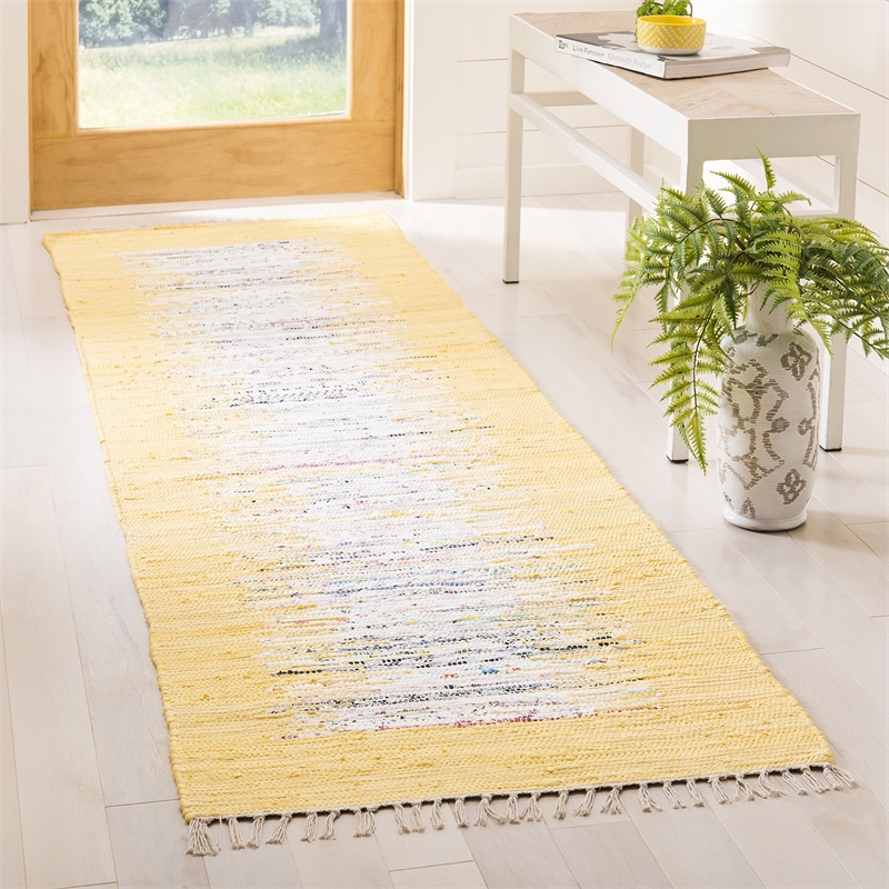 Safavieh Montauk Ivory Contemporary Rug - Runner 2'3