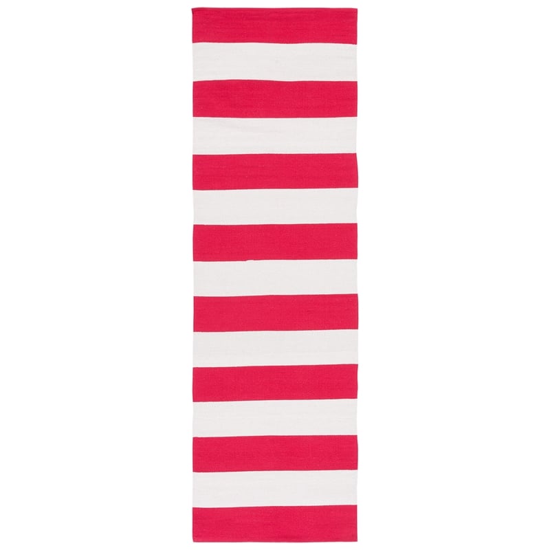 Safavieh Montauk Red Contemporary Rug - Runner 2'3
