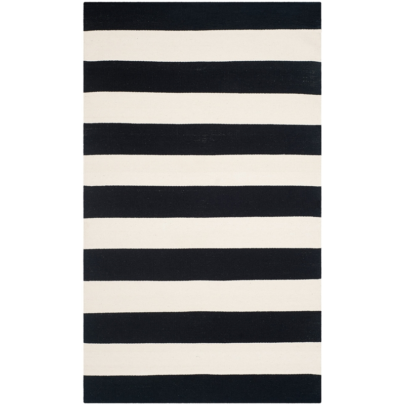 Safavieh Montauk Black Contemporary Rug - 3' x 5'
