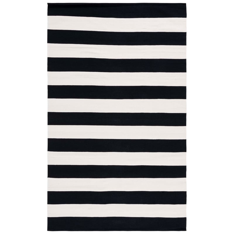 Safavieh Montauk Black Contemporary Rug - 6' x 9'