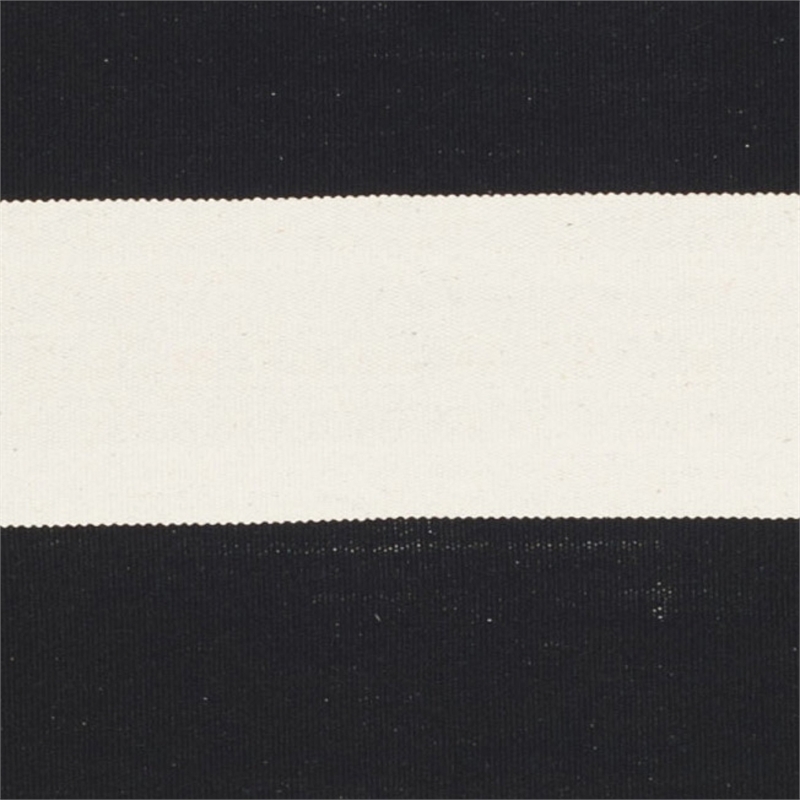 Safavieh Montauk Black Contemporary Rug - Round 8'