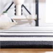 Safavieh Montauk Black Contemporary Rug - Runner 2'6