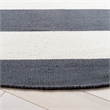 Safavieh Montauk Grey Contemporary Rug - Round 6'