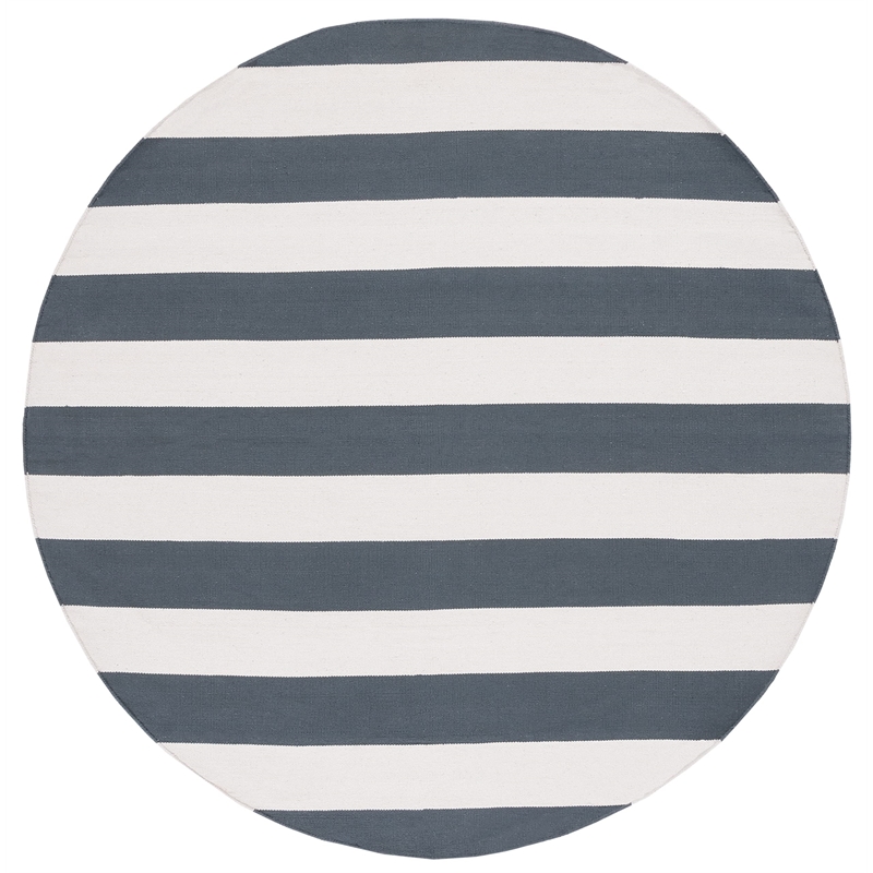 Safavieh Montauk Grey Contemporary Rug - Round 8'