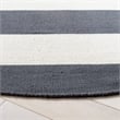 Safavieh Montauk Grey Contemporary Rug - Round 8'
