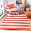 Safavieh Montauk Rust Contemporary Rug - 6' x 9'