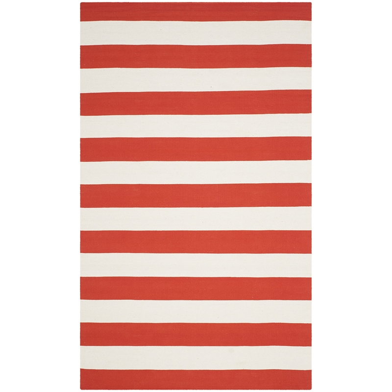 Safavieh Montauk Rust Contemporary Rug - 6' x 9'