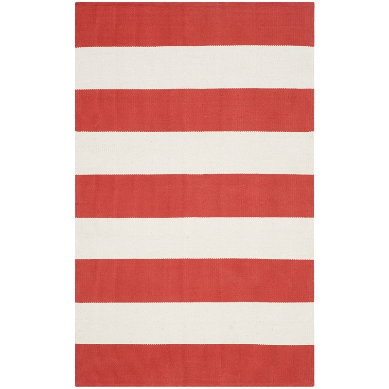 Safavieh Montauk Rust Contemporary Rug - Runner 2'6