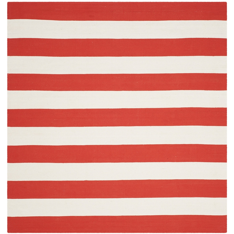Safavieh Montauk Rust Contemporary Rug - Square 6'
