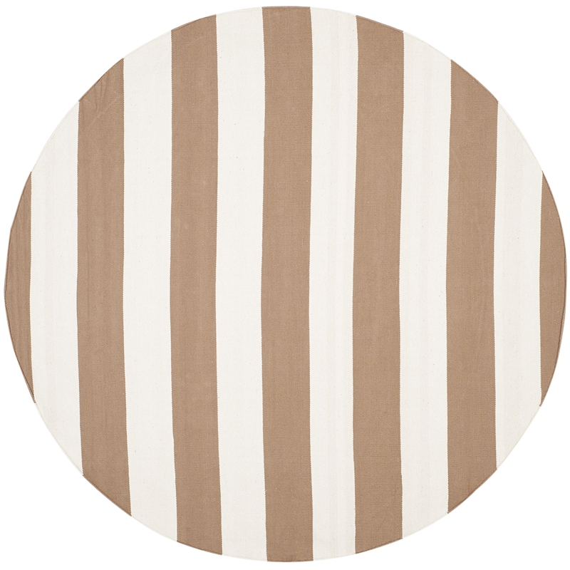 Safavieh Montauk Sand Contemporary Rug - Round 6'