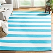 Safavieh Montauk Turquoise Contemporary Rug - 4' x 6'