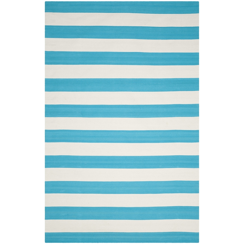 Safavieh Montauk Turquoise Contemporary Rug - 6' x 9'