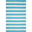 Safavieh Montauk Turquoise Contemporary Rug - 6' x 9'