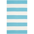 Safavieh Montauk Turquoise Contemporary Rug - Runner 2'6