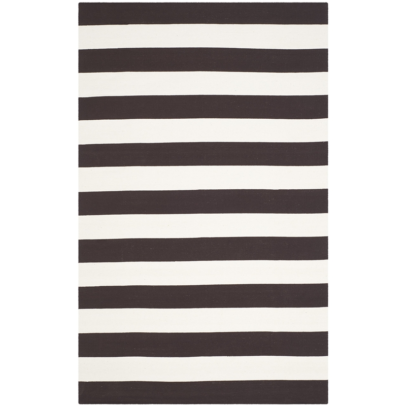 Safavieh Montauk Chocolate Contemporary Rug - 5' x 8'