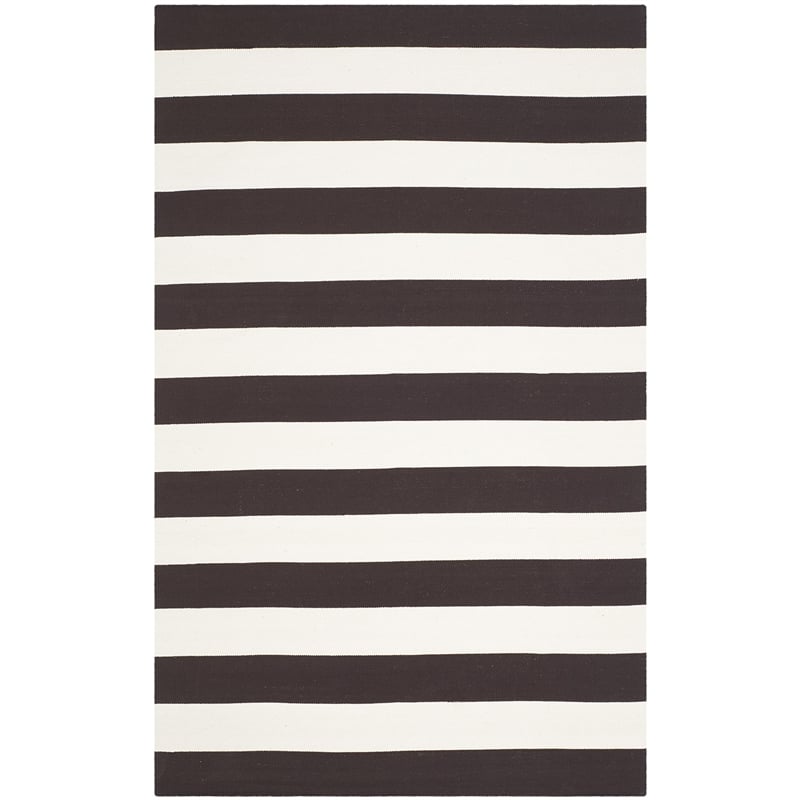 Safavieh Montauk Chocolate Contemporary Rug - 6' x 9'