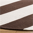 Safavieh Montauk Chocolate Contemporary Rug - Square 6'