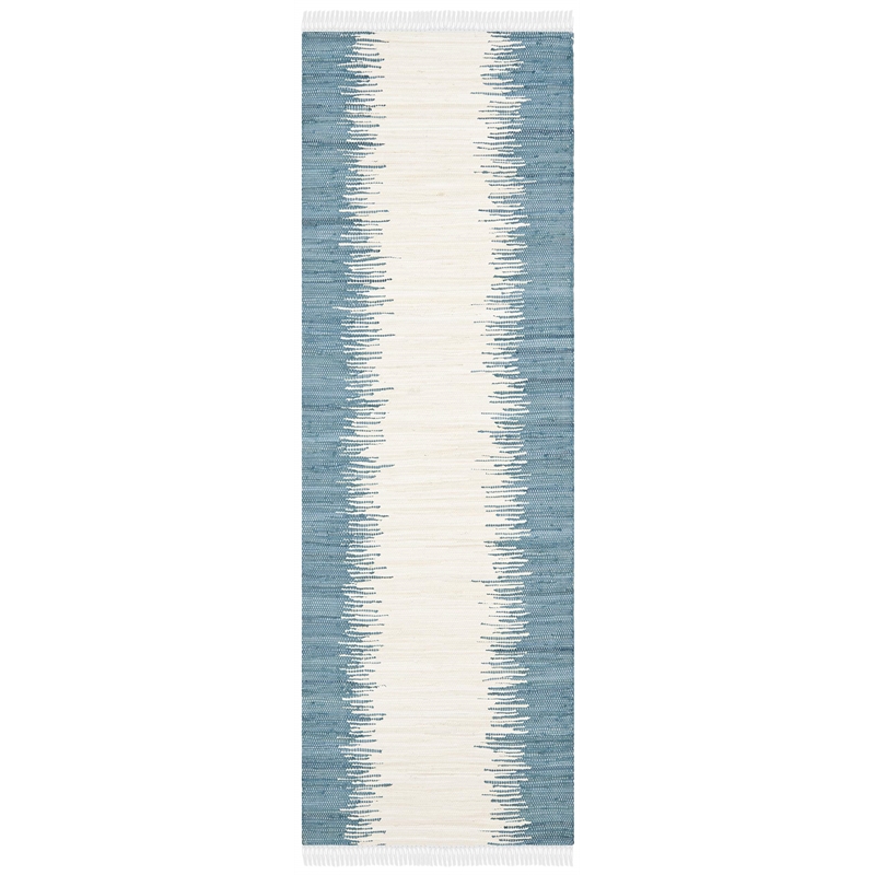 Safavieh Montauk Blue Contemporary Rug - Runner 2'3
