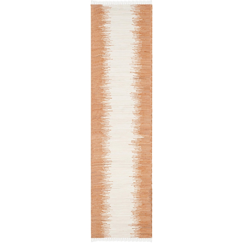 Safavieh Montauk Orange Contemporary Rug - Runner 2'3