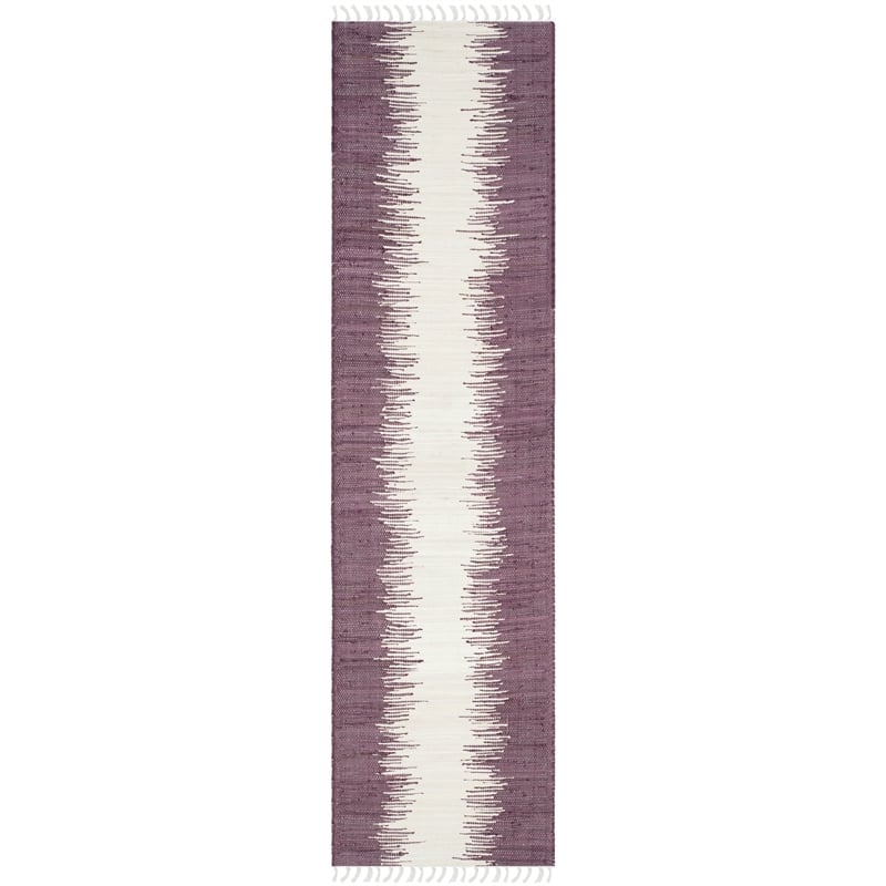 Safavieh Montauk Purple Contemporary Rug - Runner 2'3
