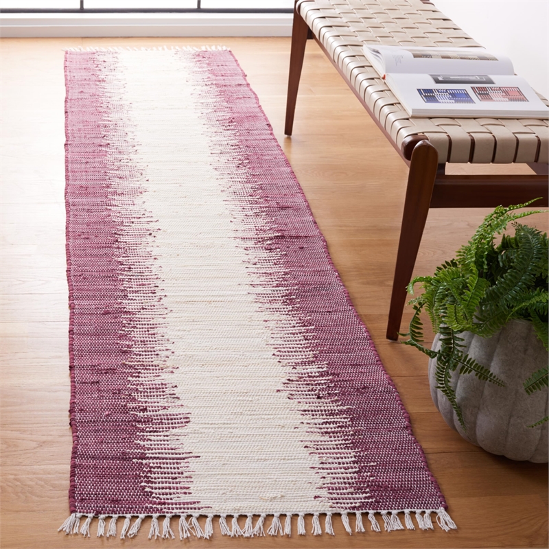 Safavieh Montauk Purple Contemporary Rug - Runner 2'3