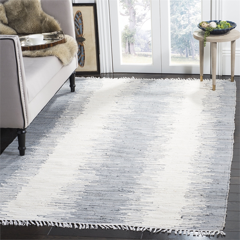 Safavieh Montauk Grey Contemporary Rug - 6' x 9'