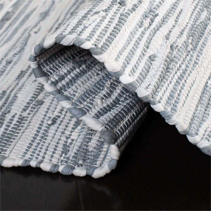 Safavieh Montauk Silver Contemporary Rug - Runner 2'3