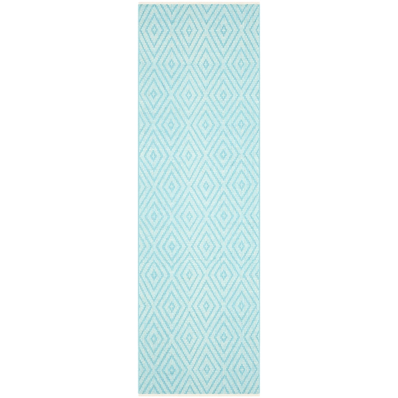 Safavieh Montauk Turquoise Contemporary Rug - Runner 2'3