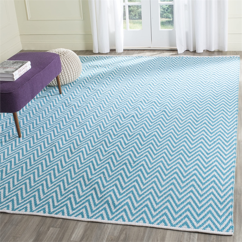 Safavieh Montauk Turquoise Contemporary Rug - 8' x 10'