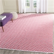 Safavieh Montauk Red Contemporary Rug - 8' x 10'