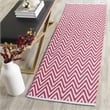 Safavieh Montauk Red Contemporary Rug - Runner 2'3