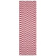 Safavieh Montauk Red Contemporary Rug - Runner 2'3