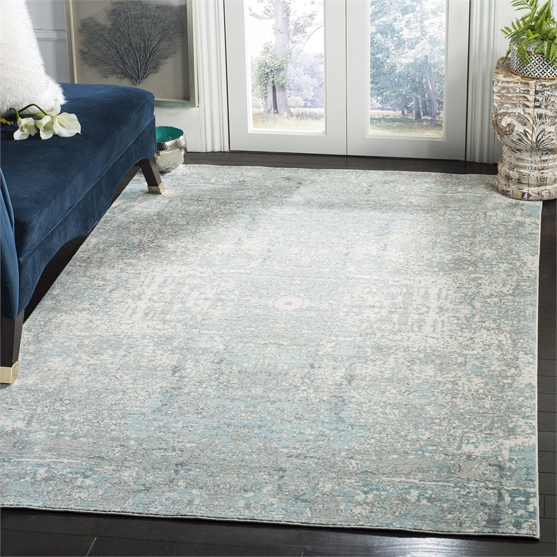 Safavieh Mystique Teal Traditional Rug - 4' x 6'