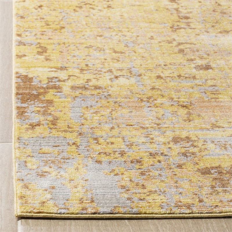 Safavieh Mystique Gold Traditional Rug - 3' x 5'