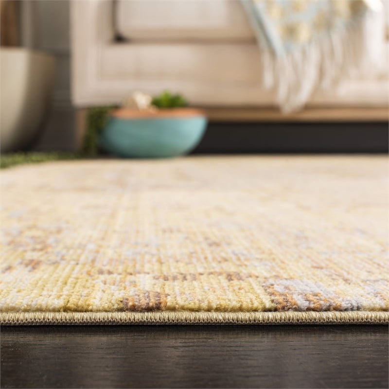 Safavieh Mystique Gold Traditional Rug - 3' x 5'