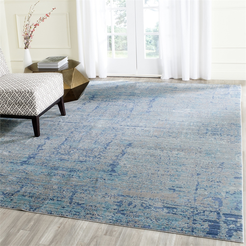 Safavieh Mystique Light Blue Traditional Rug - 9' x 12'