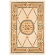 Safavieh Naples 2' X 3' Wool Hand Tufted Rug in Ivory / Caramel
