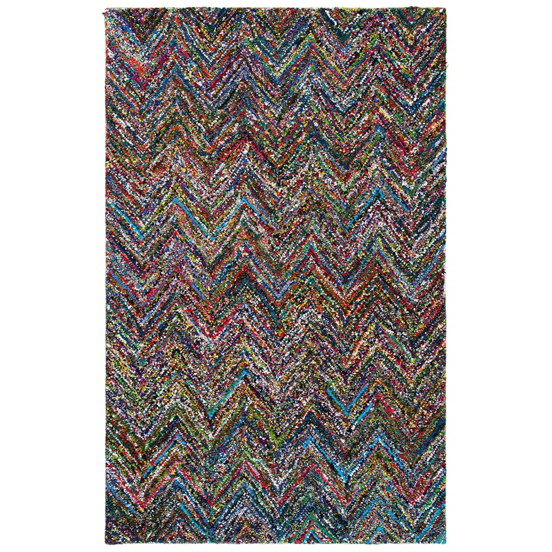 Safavieh Nantucket Blue Contemporary Rug - 6' x 9'
