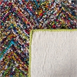 Safavieh Nantucket 8' X 8'  Square Cotton Pile Hand Tufted Rug In Red And Blue