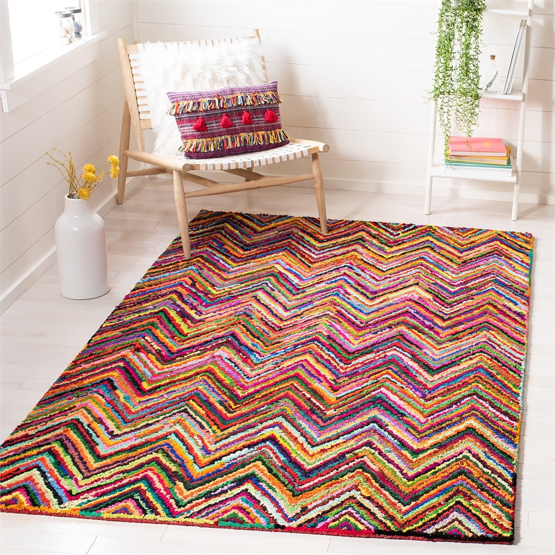 Safavieh Nantucket Blue Contemporary Rug - 3' x 5'