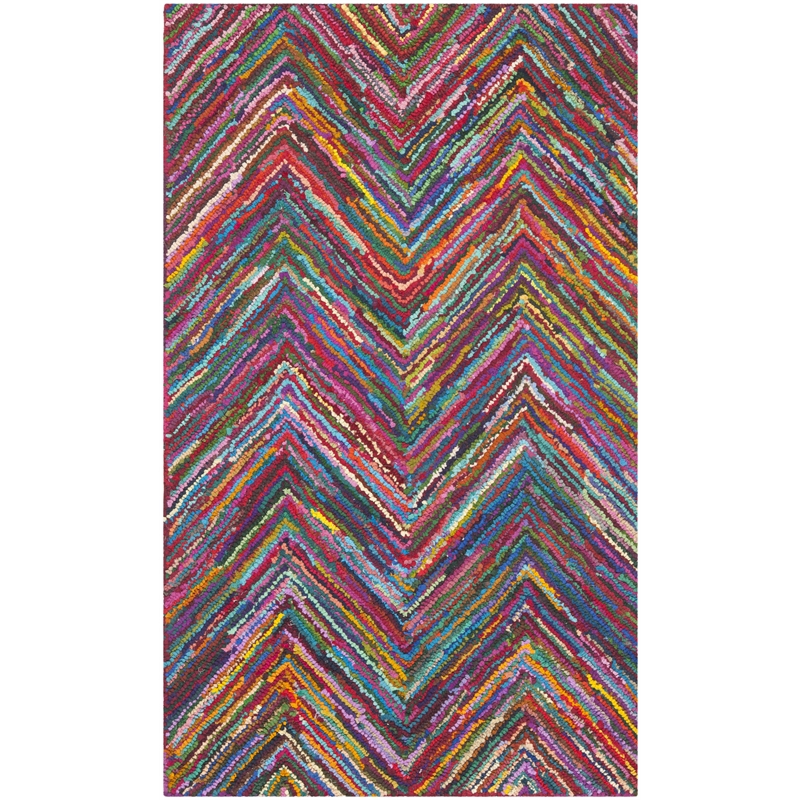 Safavieh Nantucket Blue Contemporary Rug - 3' x 5'