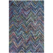 Safavieh Nantucket Blue Contemporary Rug - 4' x 6'