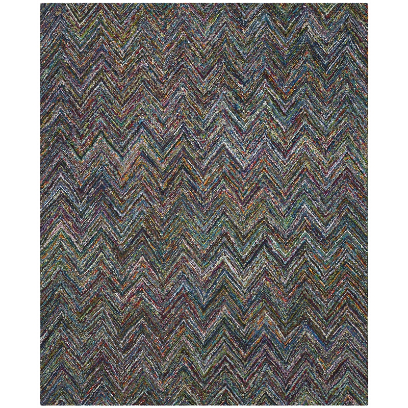Safavieh Nantucket Blue Contemporary Rug - 8' x 10'