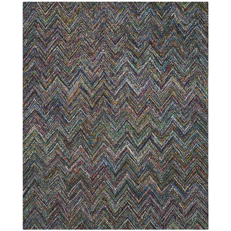 Safavieh Nantucket Blue Contemporary Rug - 9' x 12'