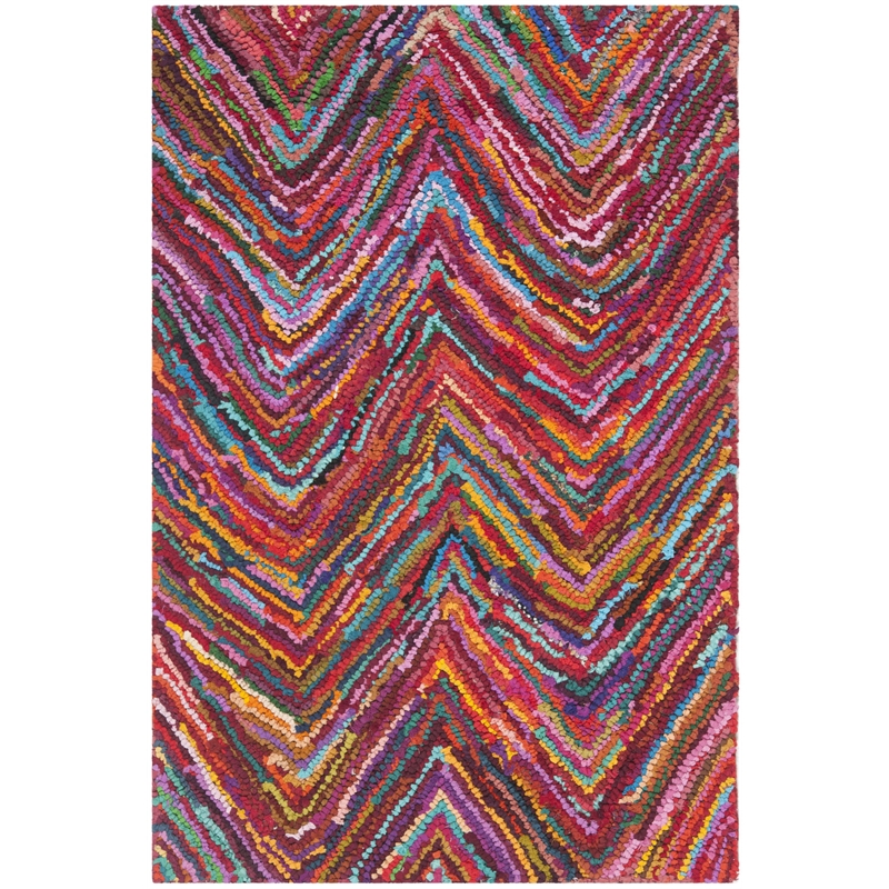 Safavieh Nantucket Blue Contemporary Rug - Runner 2'3