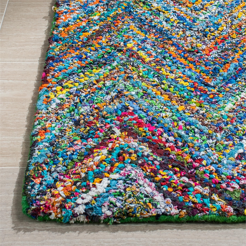 Safavieh Nantucket Blue Contemporary Rug - Runner 2'3